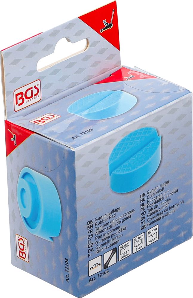 Produktbild BGS Gummiauflage für Wagenheber 65 x 38 mm bild 5