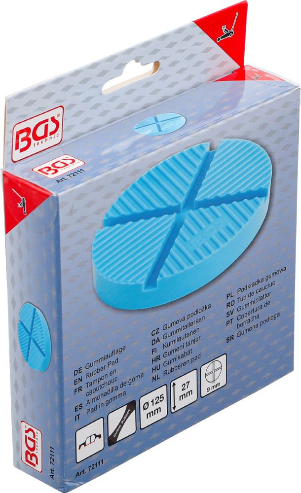 Produktbild BGS Gummiauflage für Wagenheber 125 x 27 mm bild 5