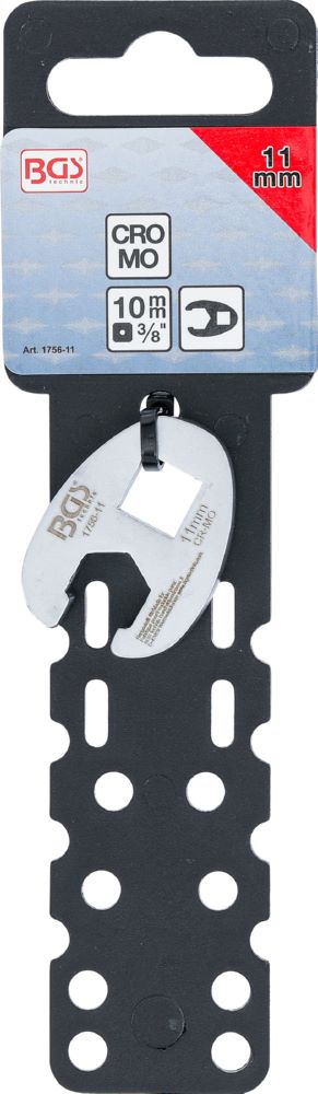 Produktbild BGS Hahnenfußschlüssel Innenvierkant 10 mm 3/8 Zoll 11 mm bild 4