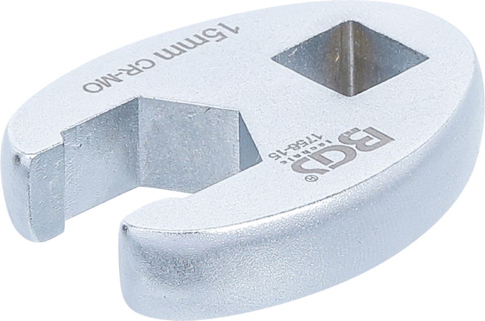 Produktbild BGS Hahnenfußschlüssel Innenvierkant 10 mm 3/8 Zoll 15 mm