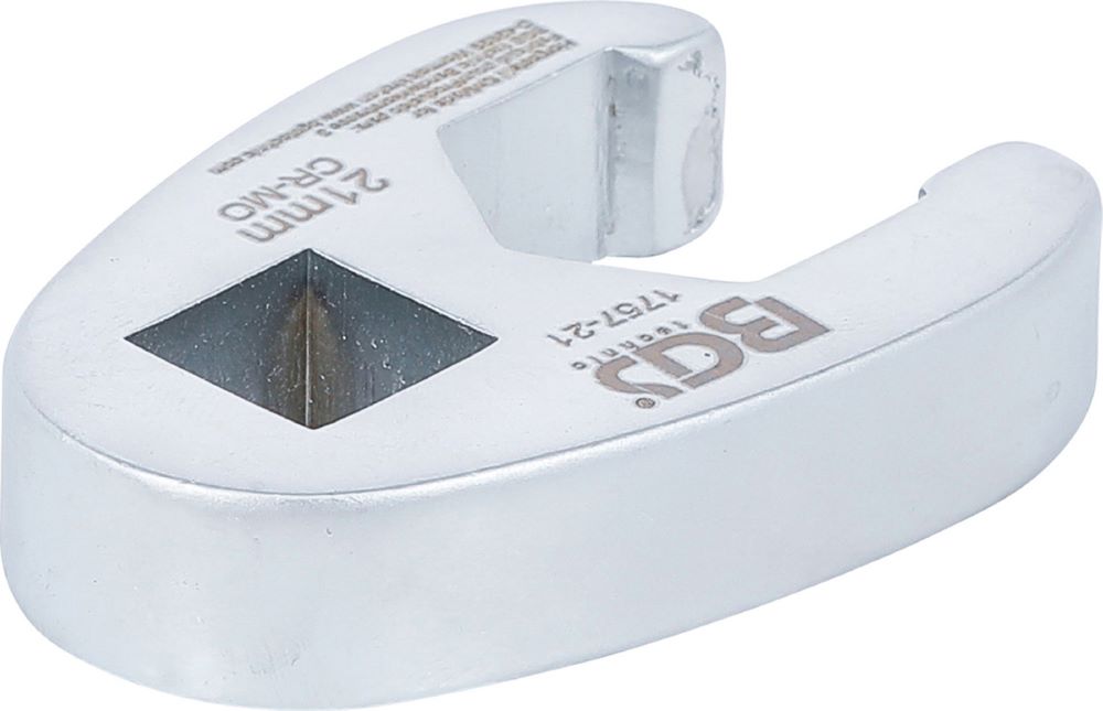 Produktbild BGS Hahnenfußschlüssel Innenvierkant 12,5 mm 1/2 Zoll 21 mm bild 2