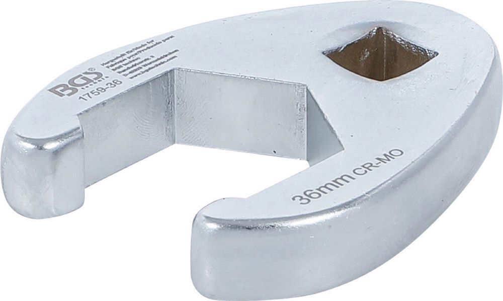 Produktbild BGS Hahnenfußschlüssel Innenvierkant 12,5 mm 1/2 Zoll 36 mm