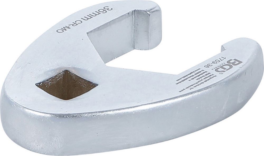 Produktbild BGS Hahnenfußschlüssel Innenvierkant 12,5 mm 1/2 Zoll 36 mm bild 3