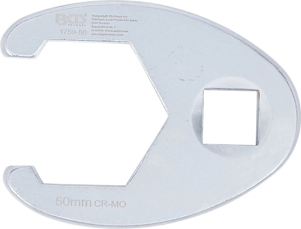 Produktbild BGS Hahnenfußschlüssel Innenvierkant 20 mm 3/4 Zoll 50 mm bild 4