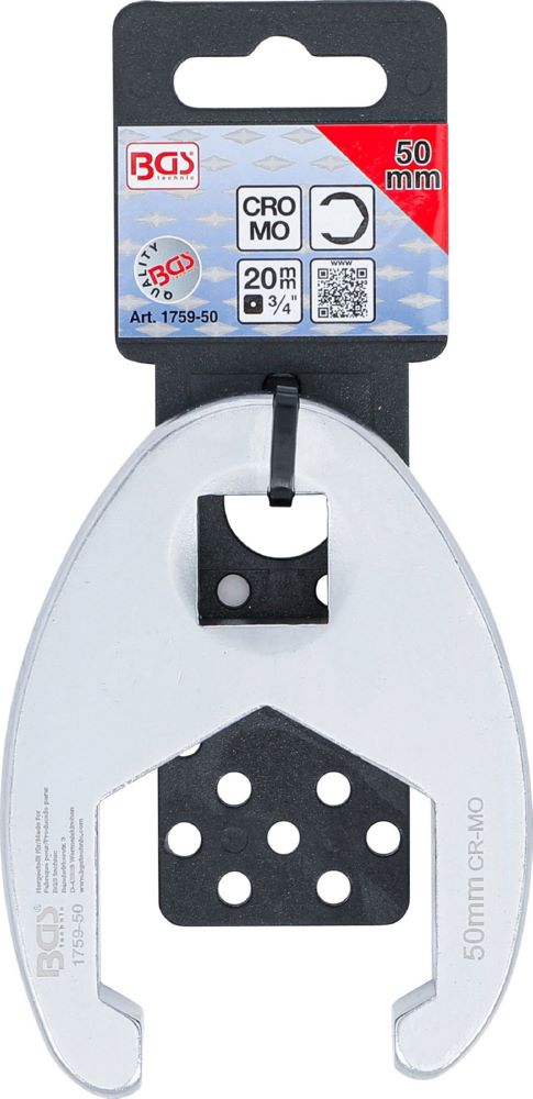 Produktbild BGS Hahnenfußschlüssel Innenvierkant 20 mm 3/4 Zoll 50 mm bild 5