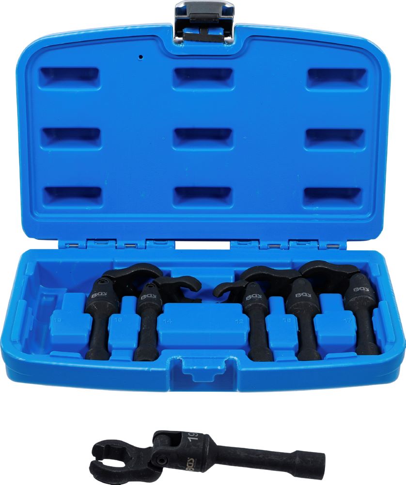 Produktbild BGS Hahnenfußschlüssel Satz Antrieb6 teilig Innenvierkant 10 mm 3/8 mit Gelenk