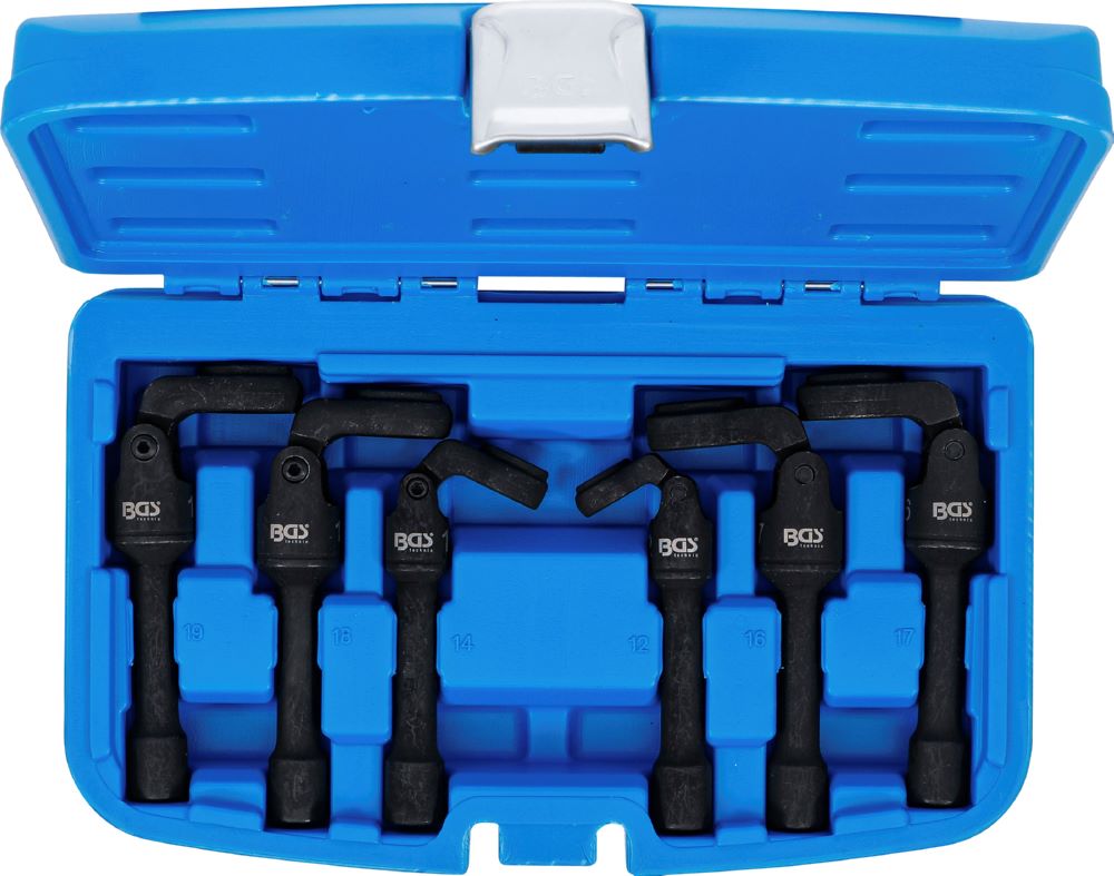 Produktbild BGS Hahnenfußschlüssel Satz Antrieb6 teilig Innenvierkant 10 mm 3/8 mit Gelenk bild 6