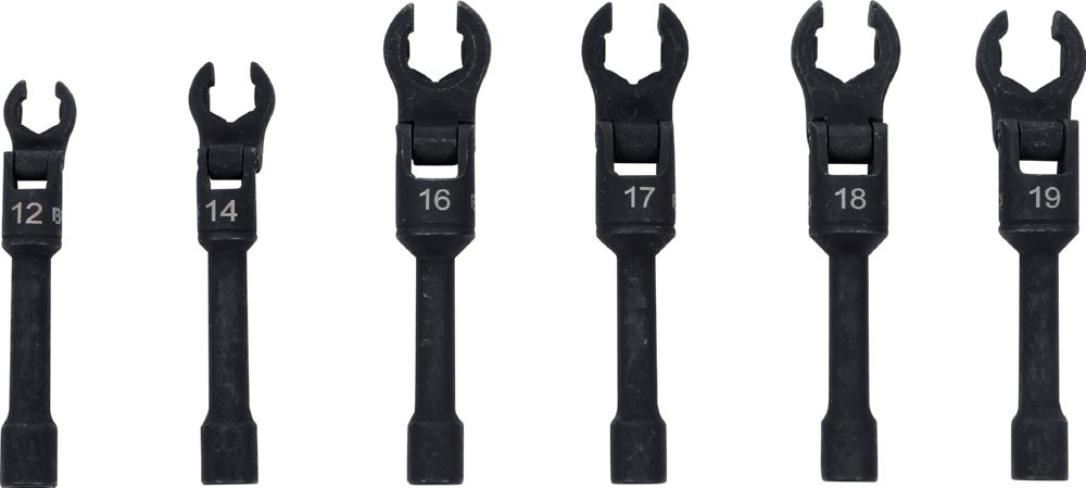 Produktbild BGS Hahnenfußschlüssel Satz Antrieb6 teilig Innenvierkant 10 mm 3/8 mit Gelenk bild 8