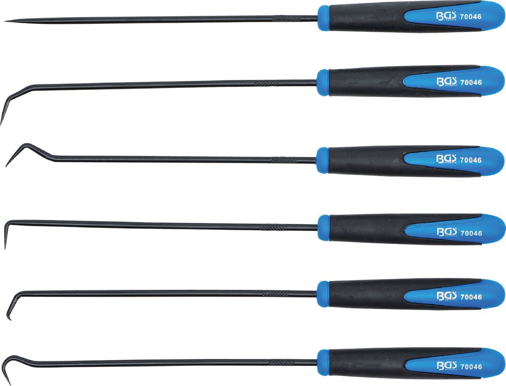 Produktbild BGS Haken Satz extra lang 245 mm 6 teilig bild 2