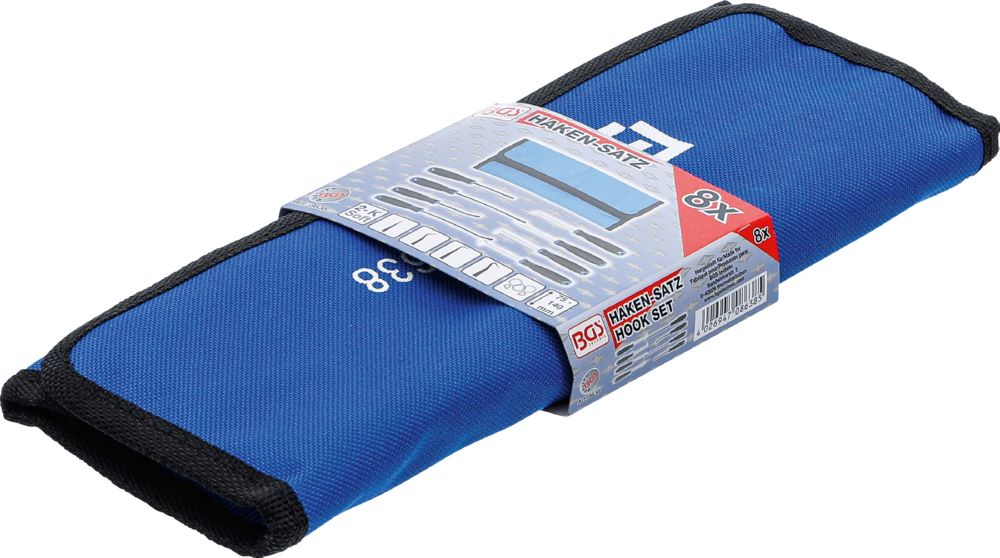 Produktbild BGS Haken Satz mit geraden und abgerundeten Spitzen 8 teilig bild 4