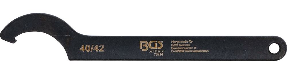 Produktbild Hakenschlüssel mit Nase 40 - 42 mm bild 2