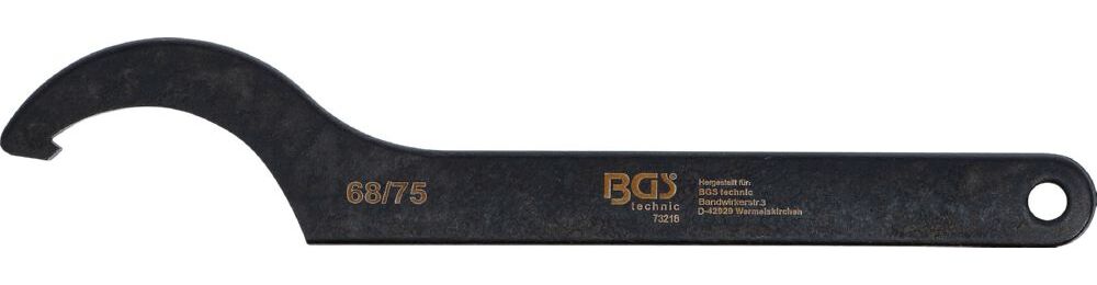 Produktbild Hakenschlüssel mit Nase 68 - 75 mm bild 2