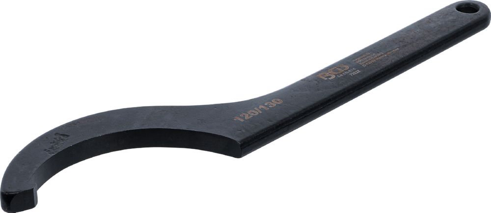Produktbild BGS Hakenschlüssel mit Nase 120 - 130 mm