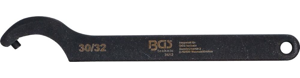 Produktbild Hakenschlüssel mit Zapfen 30 - 32 mm bild 2