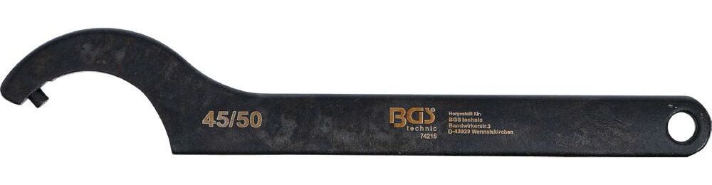 Produktbild Hakenschlüssel mit Zapfen 45 - 50 mm bild 2