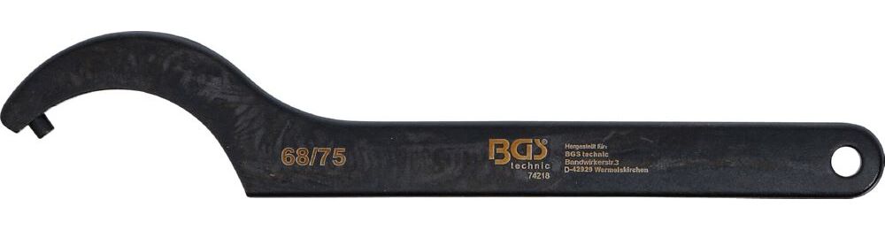 Produktbild Hakenschlüssel mit Zapfen 68 - 75 mm bild 2