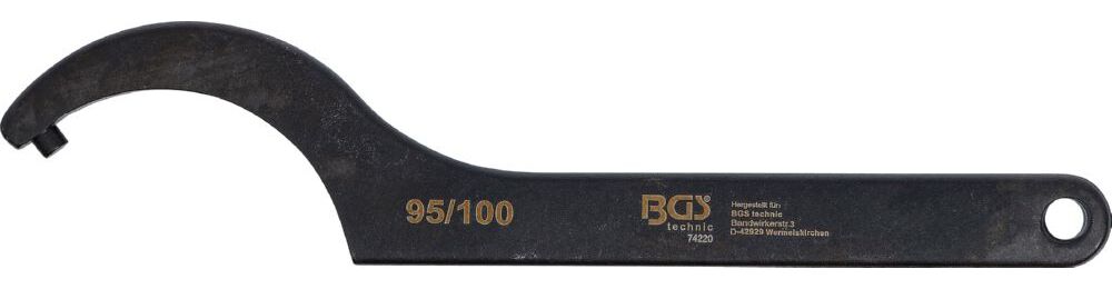 Produktbild Hakenschlüssel mit Zapfen 95 - 100 mm bild 2