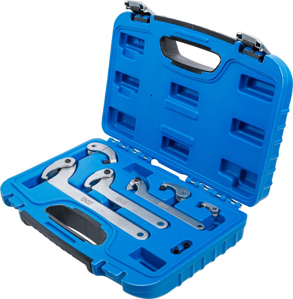 Produktbild BGS Hakenschlüssel Satz 35 - 120 mm 8 teilig bild 4