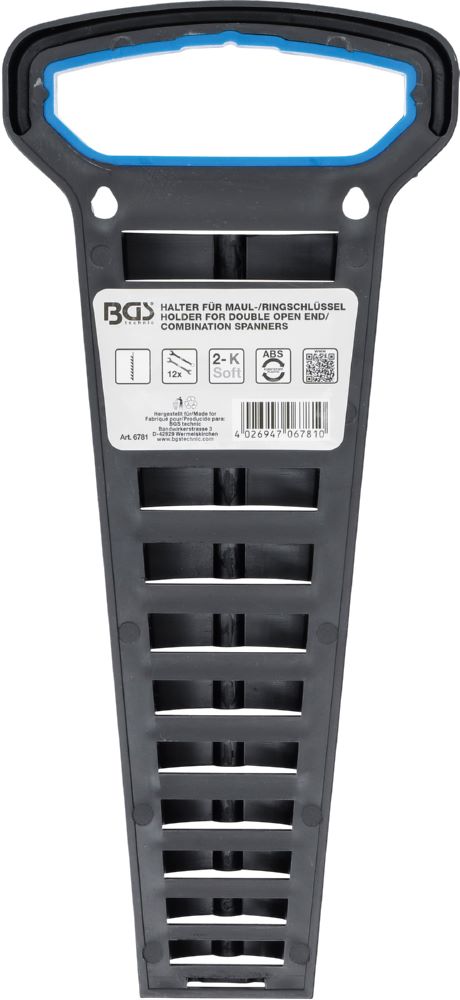 Produktbild BGS Halter für Maul-/Ringschlüssel 12 Auflagen bild 2