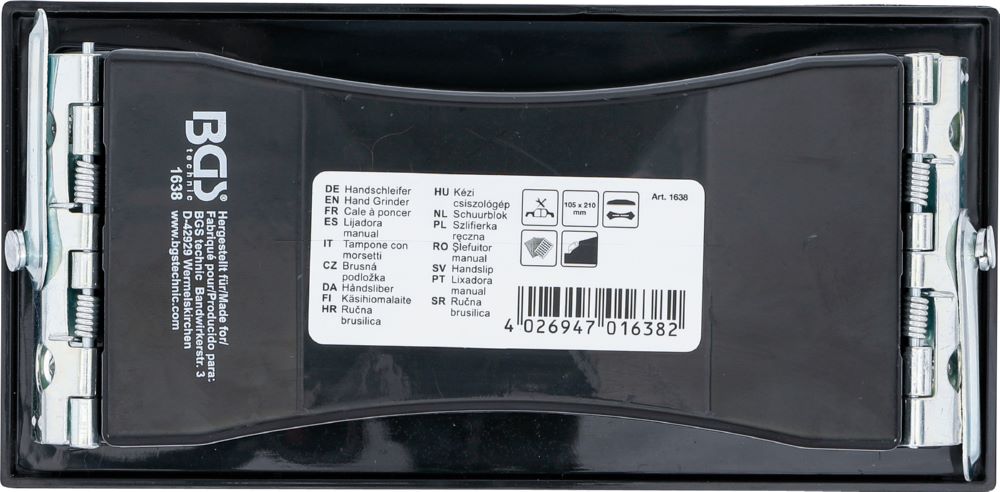 Produktbild BGS Handschleifer 105 x 210 mm bild 3