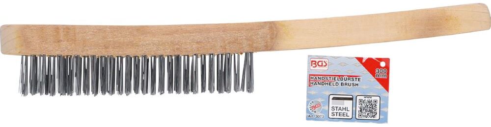Produktbild Handstielbürste Stahldraht 5-reihig 300 mm bild 4