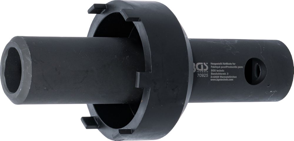 Produktbild BGS Hinterachs Nutmuttern Schlüssel 92 mm Zapfen außen liegend für Mercedes-Benz