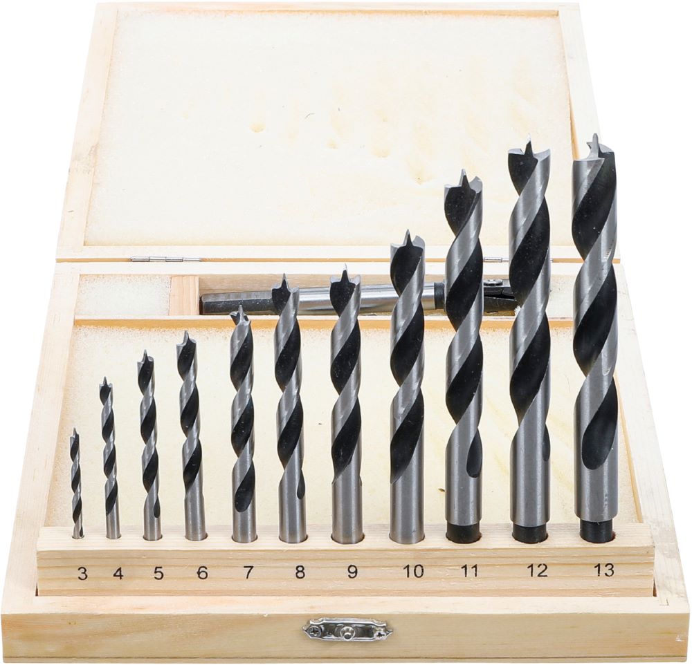 Produktbild BGS Holzbohrer- / Zentrumbohrer Satz 14 teilig