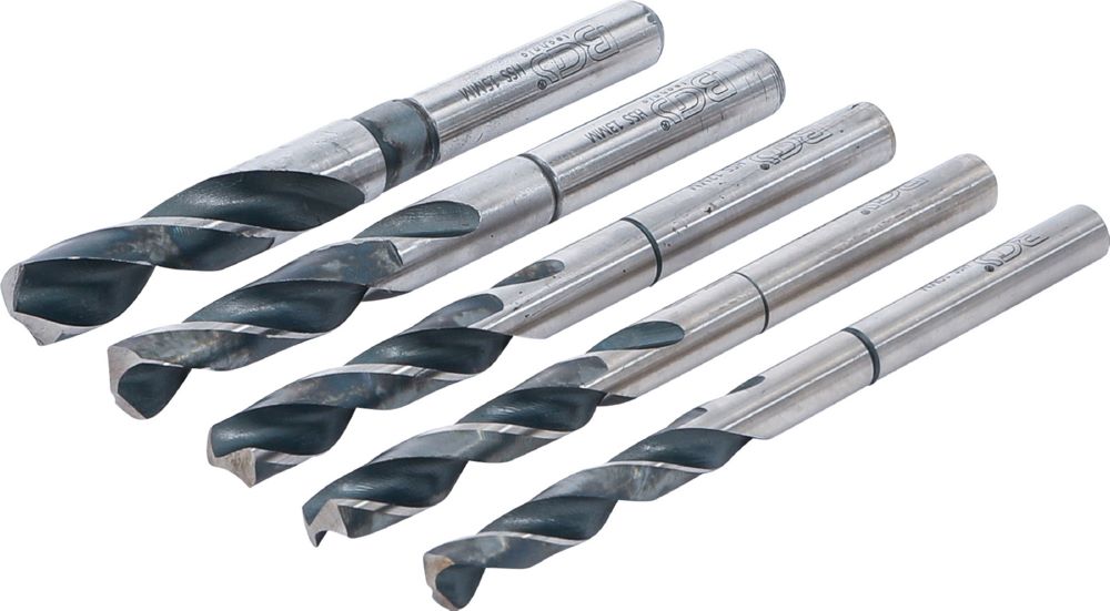 Produktbild BGS HSS Bohrer Satz 10 - 11 - 12 - 13 - 15 mm 5 teilig bild 3