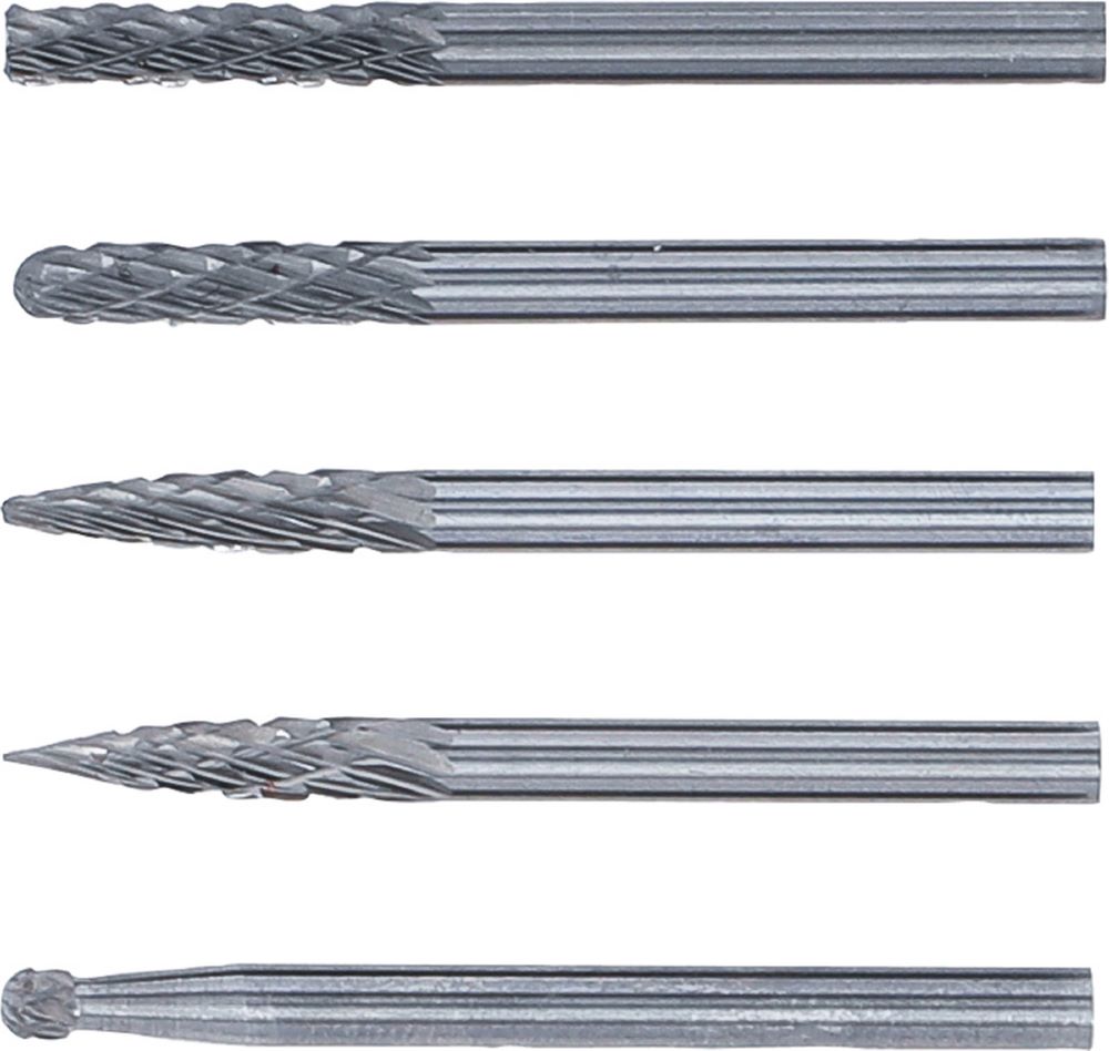 Produktbild HSS Fräser Satz extra kurz 5 teilig bild 3