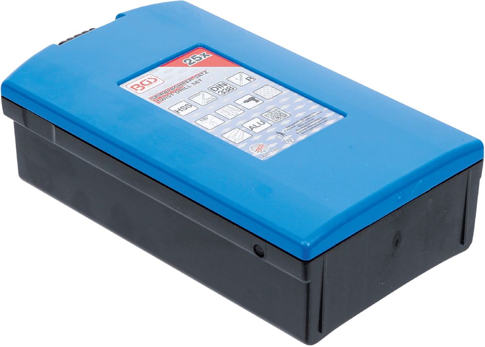 Produktbild BGS HSS Spiralbohrer Satz 1 - 13 mm 25 teilig bild 5