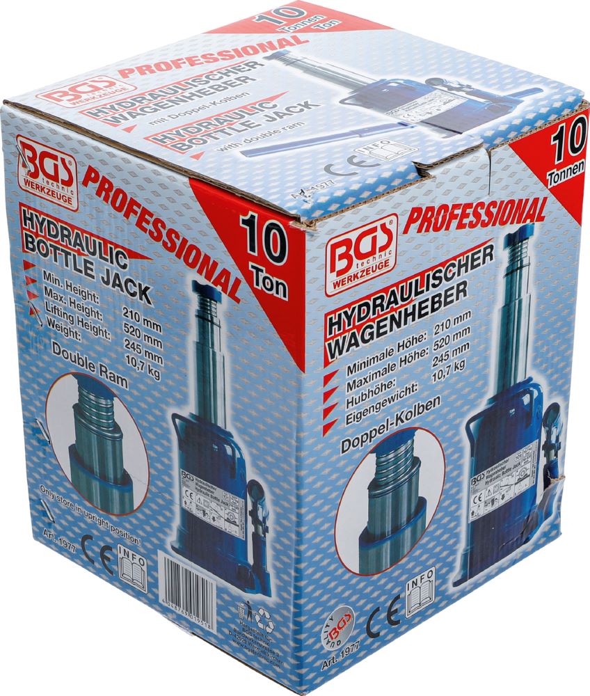Produktbild BGS Hydraulischer Flaschen Wagenheber 10 tonnen bild 6
