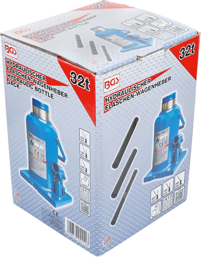 Produktbild BGS Hydraulischer Flaschen Wagenheber 32 tonnen bild 4