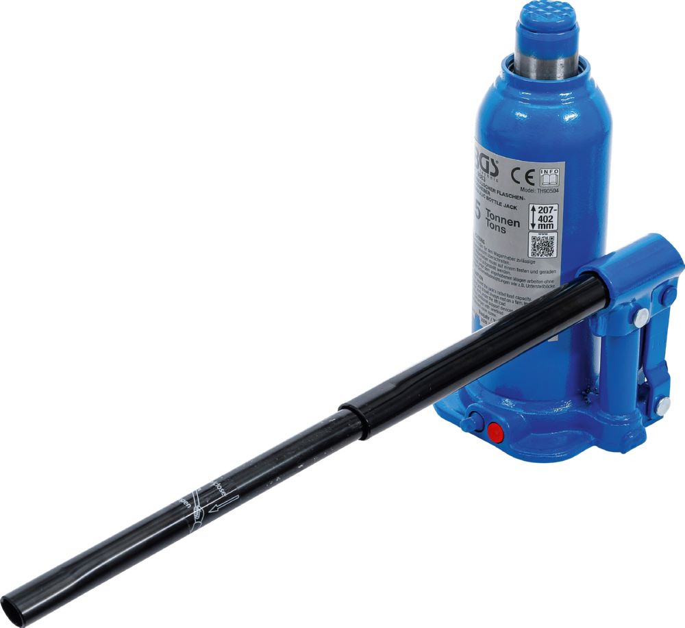 Produktbild BGS Hydraulischer Flaschen Wagenheber 5 tonnen bild 2
