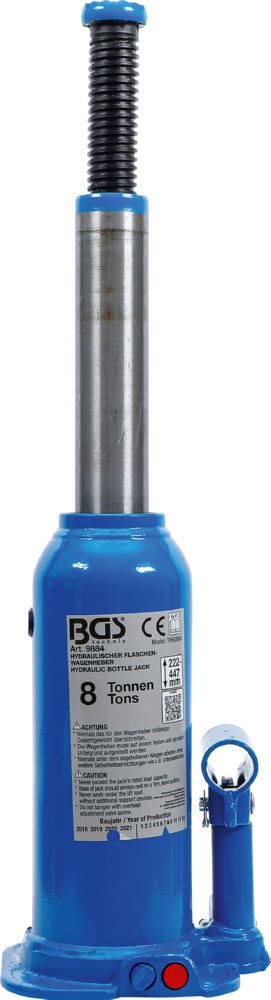 Produktbild BGS Hydraulischer Flaschen Wagenheber 8 tonnen bild 4