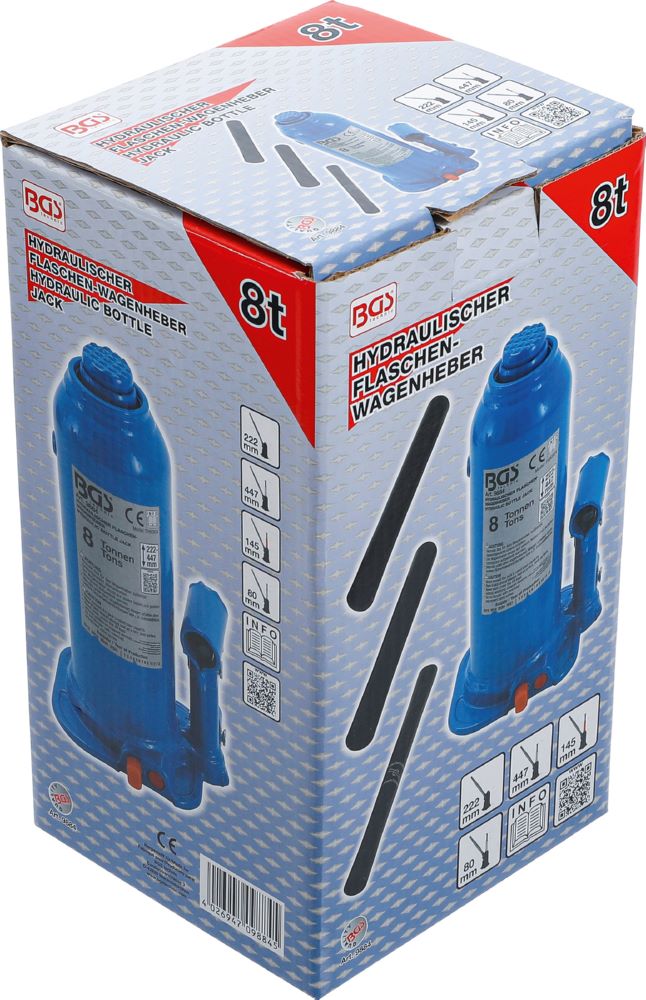 Produktbild BGS Hydraulischer Flaschen Wagenheber 8 tonnen bild 6