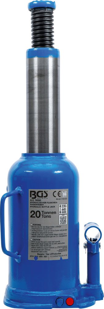 Produktbild BGS Hydraulischer Flaschen Wagenheber 20 tonnen bild 4