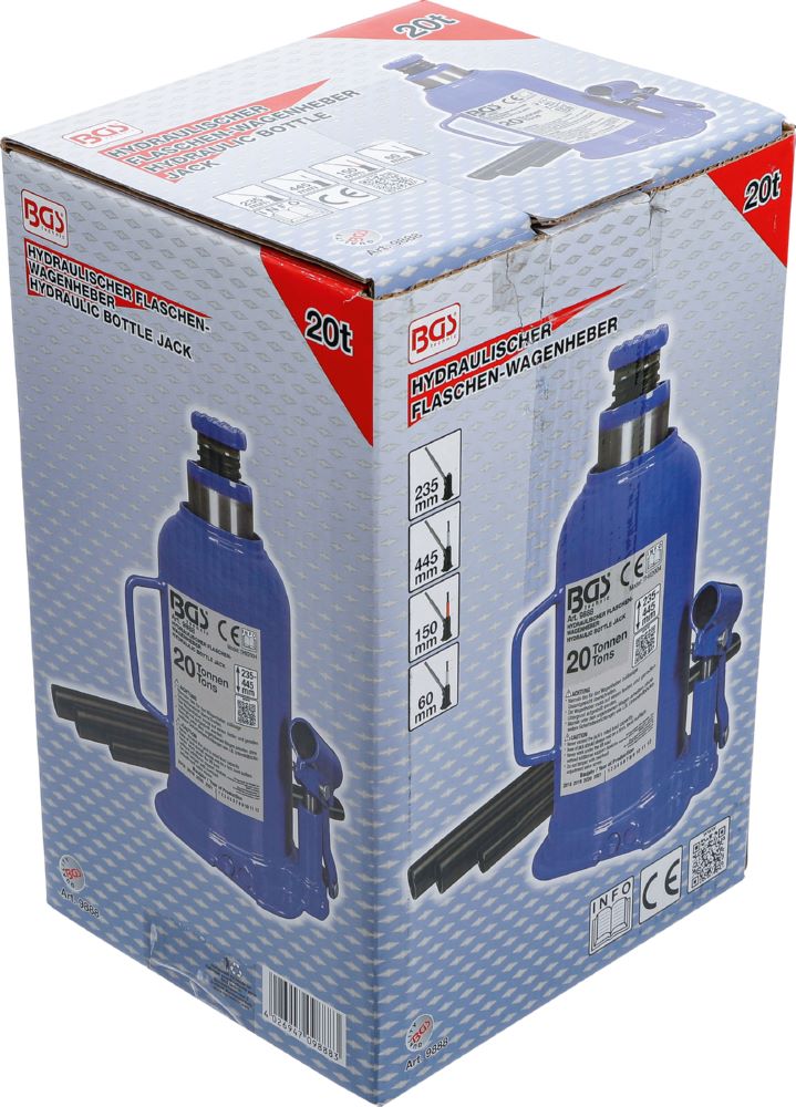 Produktbild BGS Hydraulischer Flaschen Wagenheber 20 tonnen bild 6