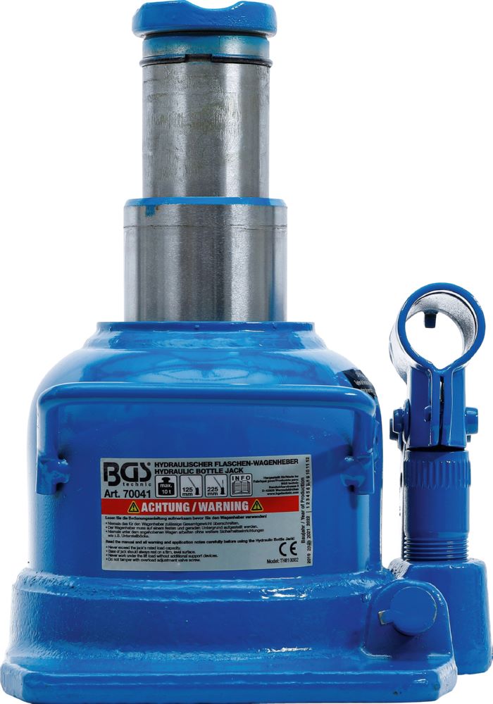Produktbild BGS Hydraulischer Flaschen-Wagenheber extra flach 10 tonnen bild 5