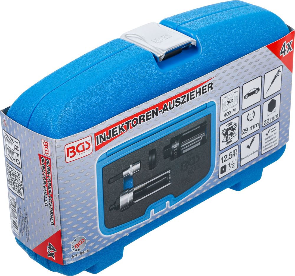 Produktbild BGS Injektoren Auszieher für Mercedes-Benz CDI-Motoren 4 teilig bild 6