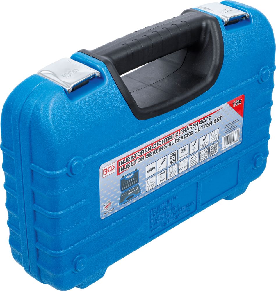 Produktbild BGS Injektoren Dichtsitz Fräser Satz 19 teilig bild 6