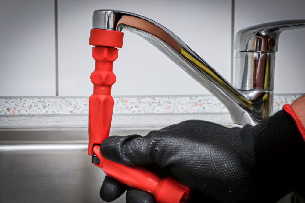 Produktbild Installationsschlüssel Satz für WC-Sitz 4 teilig bild 3