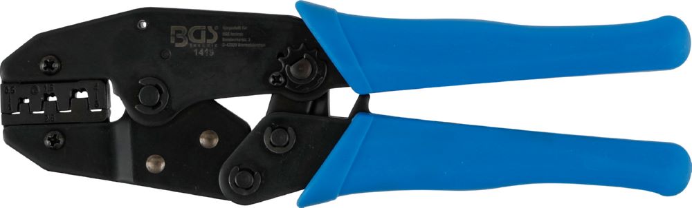 Produktbild BGS Kabelschuhzange mit Ratschenfunktion für unisolierte Kabelschuhe 0,5 - 6 mm²