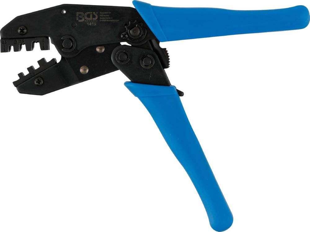 Produktbild BGS Kabelschuhzange mit Ratschenfunktion für unisolierte Kabelschuhe 0,5 - 6 mm² bild 2