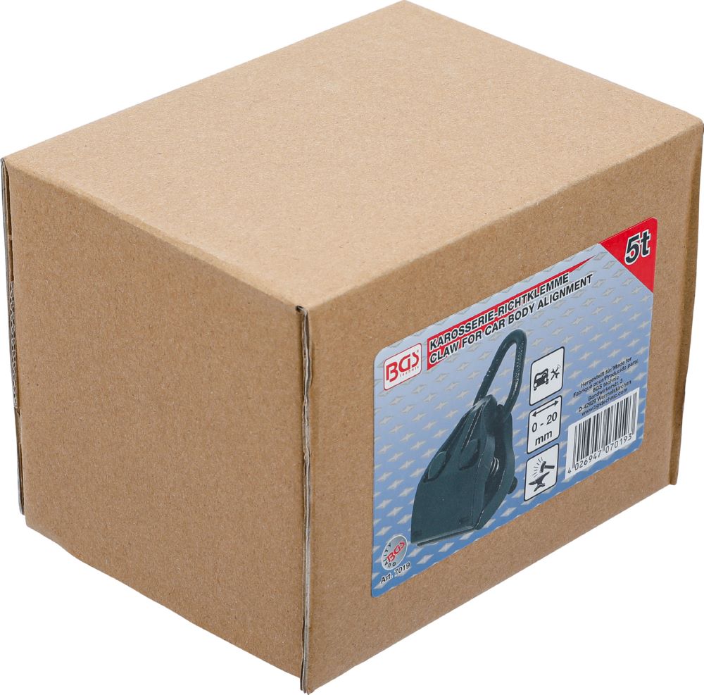 Produktbild BGS Karosserie Richtklemme 105 mm eine Zugrichtung max. 5 tonnen bild 4