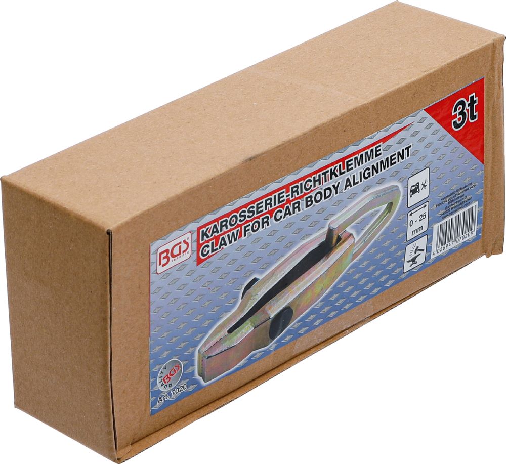 Produktbild BGS Karosserie Richtklemme schmale Ausführung eine Zugrichtung max. 3 tonnen bild 4
