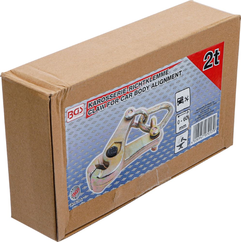 Produktbild BGS Karosserie Richtklemme selbstschließend eine Zugrichtung max. 2 tonnen bild 4