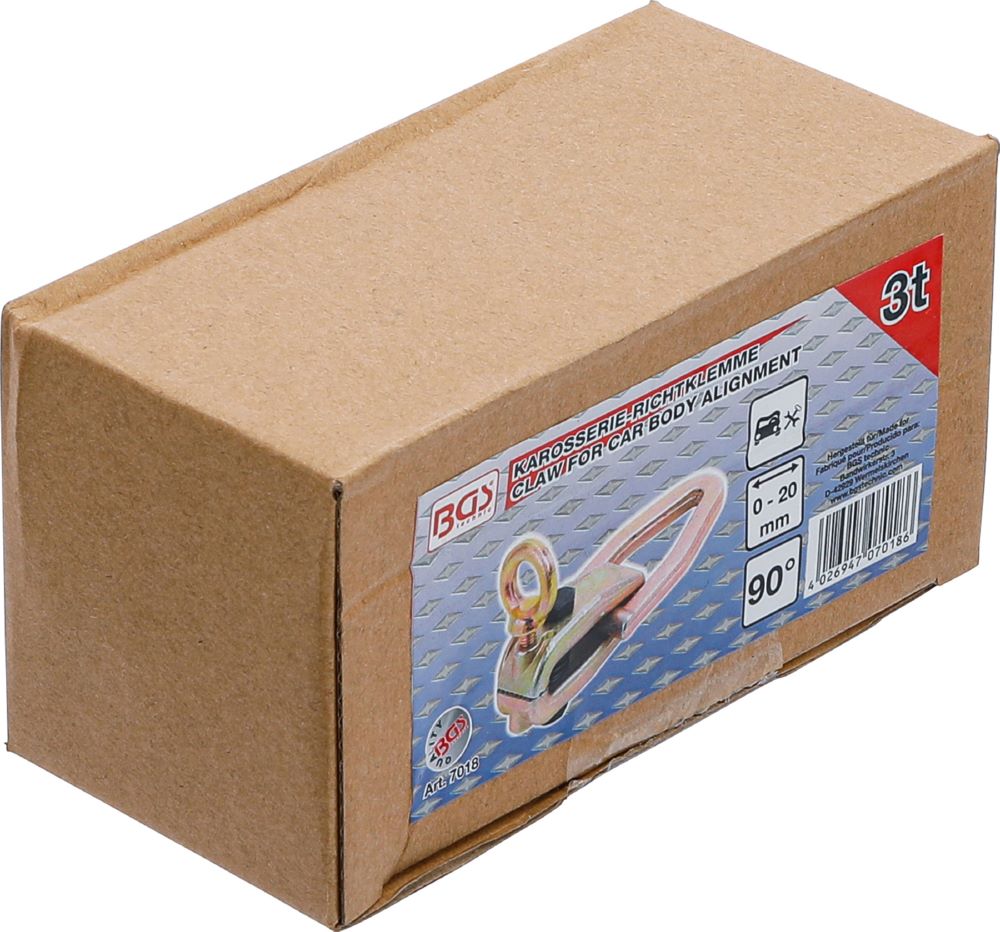 Produktbild BGS Karosserie Richtklemme 90 grad zwei Zugrichtungen max. 3 tonnen bild 4