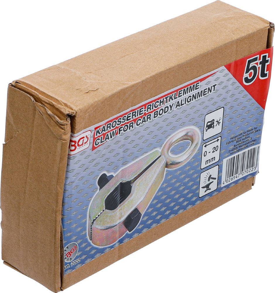 Produktbild BGS Karosserie Richtklemme zwei Zugrichtungen max. 5 tonnen bild 4