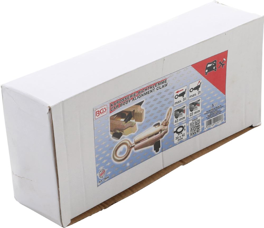Produktbild BGS Karosserie Richtklemme 43 mm zwei Zugrichtungen max. 5 tonnen seitlich 2 tonnen bild 2