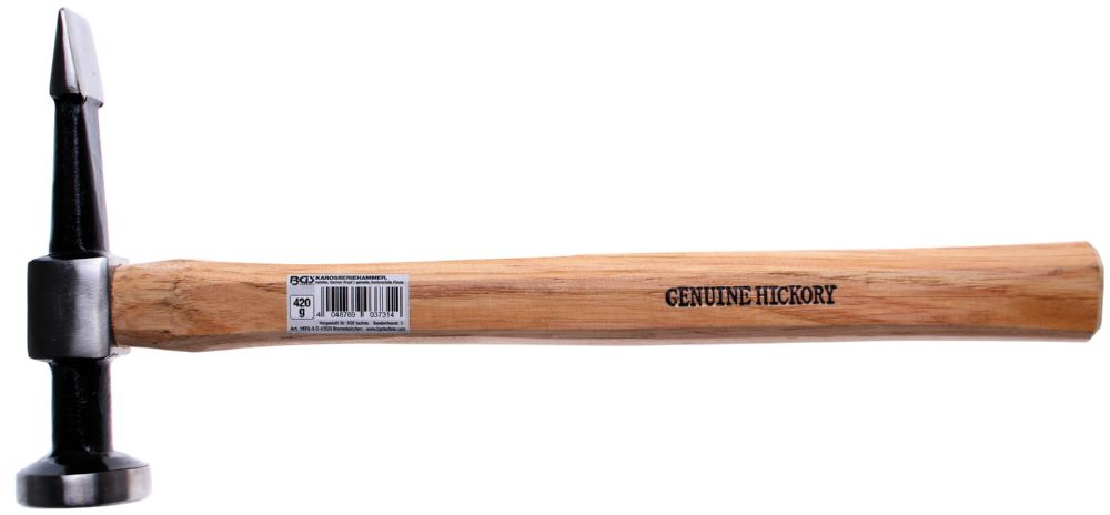 Produktbild BGS Karosseriehammer runder flacher Kopf gerade horizontale Finne